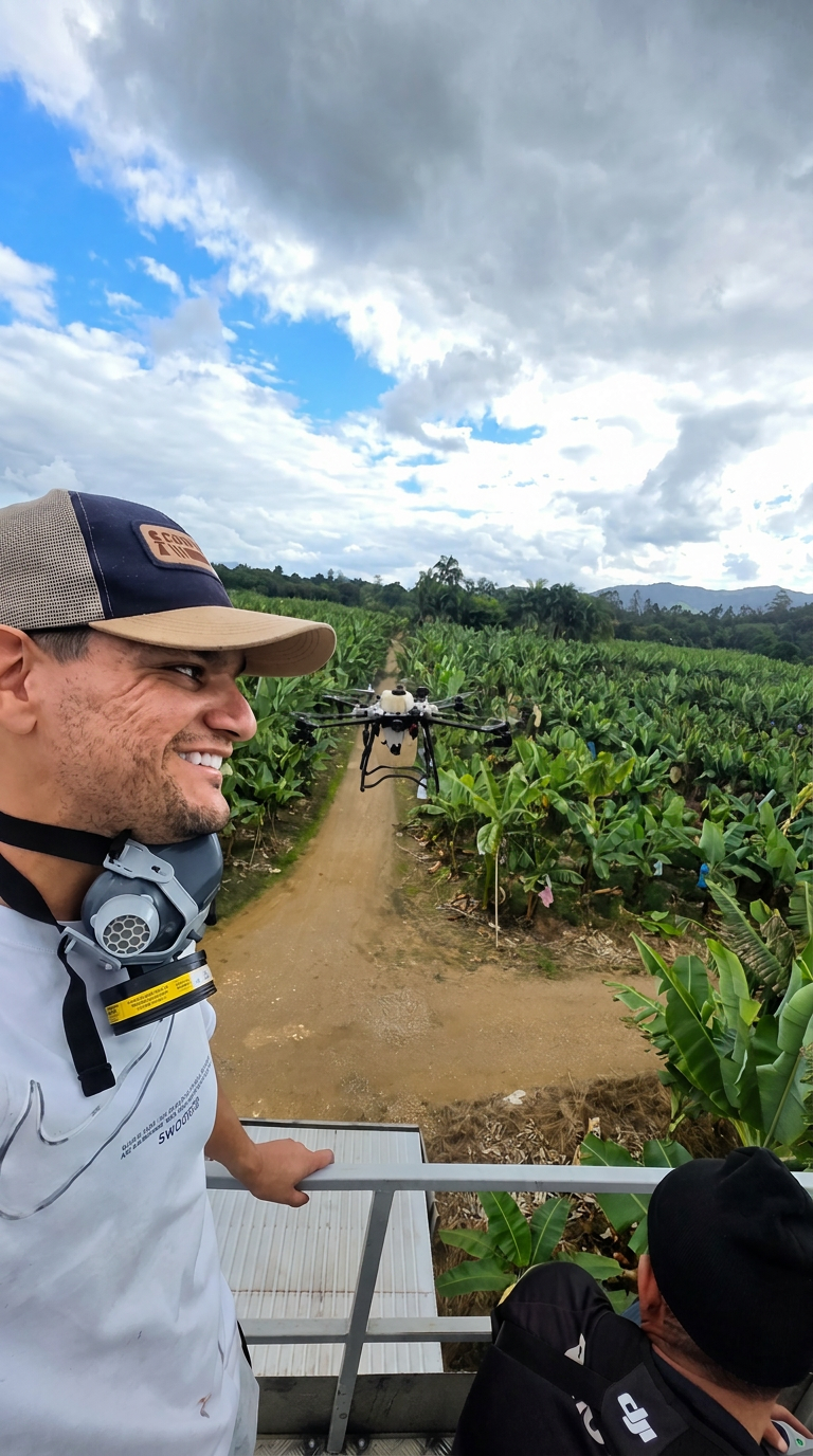 Joka Antunes, fundador do Contador dos Drones